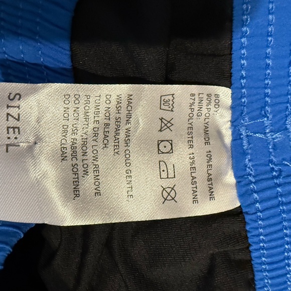 Pudolla Women's Blue Athletic Shorts - Picture 6 of 7